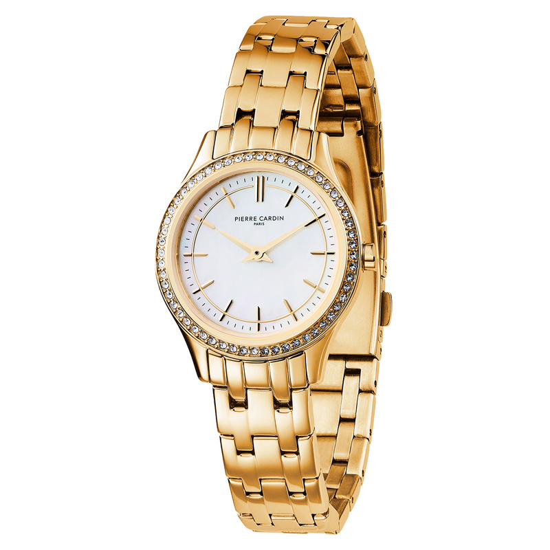 Zegarek PIERRE CARDIN CF.0611.SE.G. Kwarcowy, Kolor biały. Kobieta.