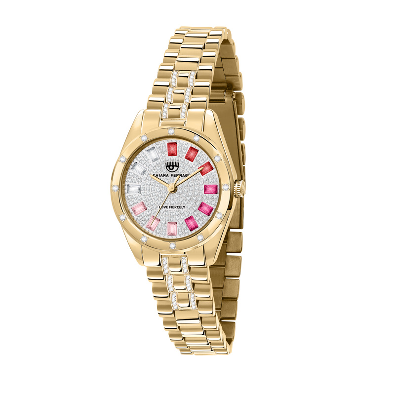 Zegarek CHIARA FERRAGNI R1953100515. Kwarcowy, Kolor srebrny. Kobieta.