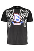 T-SHIRT MĘSKI Z KRÓTKIM RĘKAWEM PLEIN SPORT CZARNY