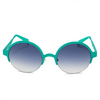 Okulary ITALIA INDEPENDENT 0027-060-000. Okulary przeciwsłoneczne, Kolor żółty. Unisex.