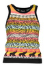 DAMSKI TANK TOP DESIGUAL ZIELONY