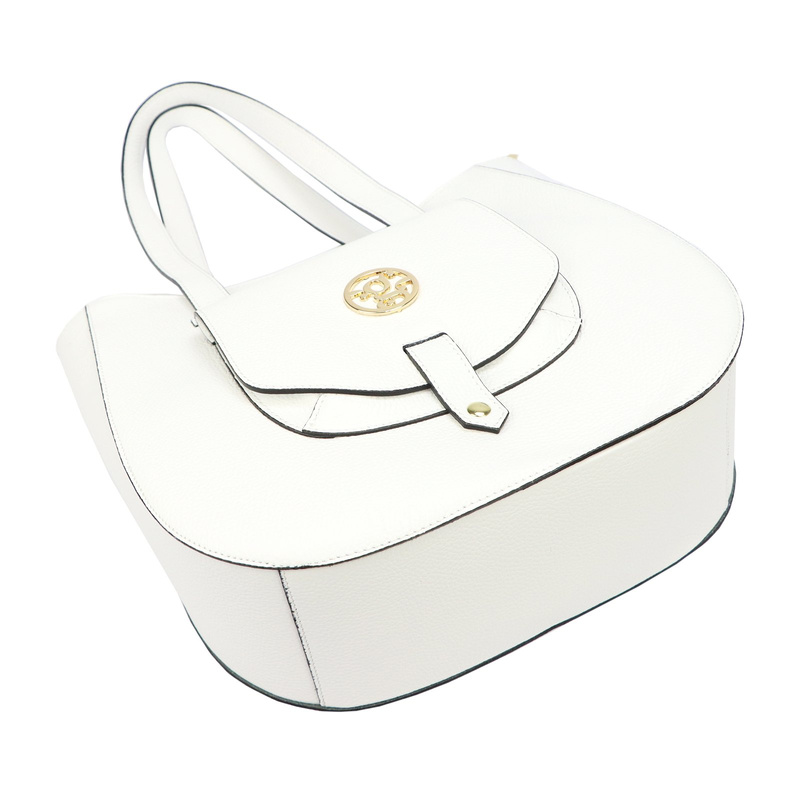 Gregorio duża Skórzana damska shopperbag torebka na ramię z kieszenią