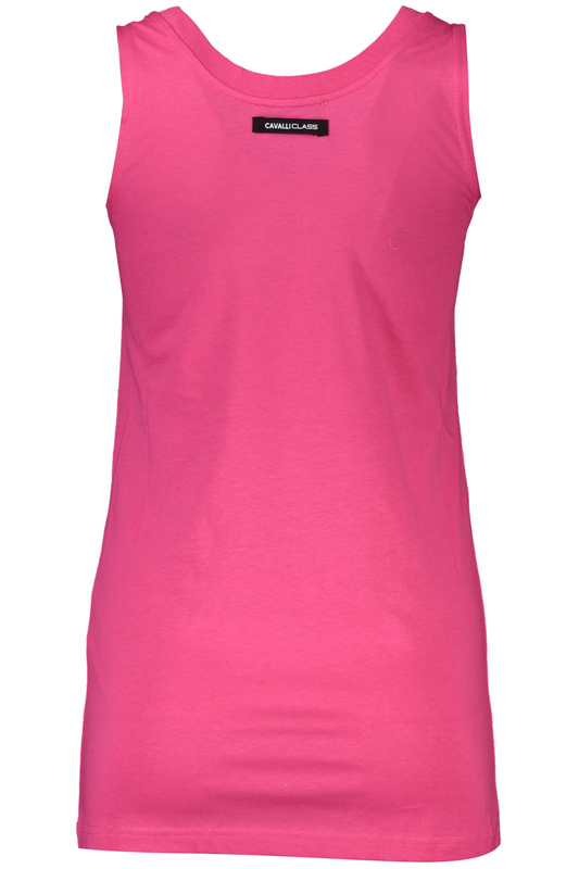 CAVALLI CLASS DAMSKI RÓŻOWY TANK TOP