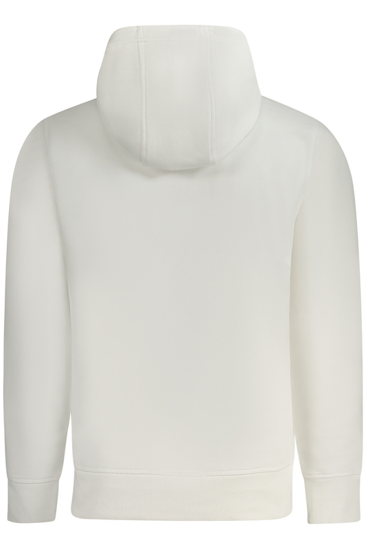 CALVIN KLEIN MĘSKA BLUZA Z ROZPINKĄ BIAŁA
