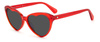 Okulary KATE SPADE VELMASC9AF7IR. Okulary przeciwsłoneczne, Kolor czerwony. Kobieta.