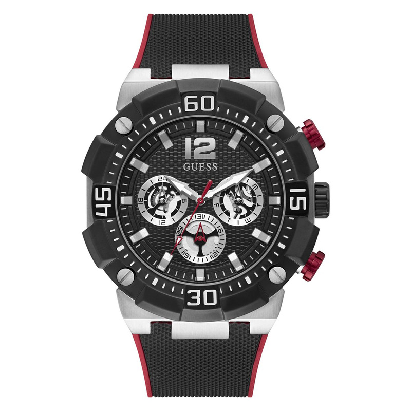 Zegarek GUESS GW0264G1. Kwarcowy, Kolor czarny. Mężczyzna.
