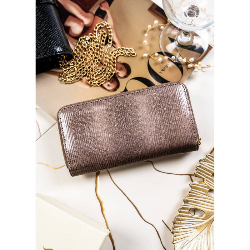 Skórzany damski portfel Peterson PTN 76116-PR