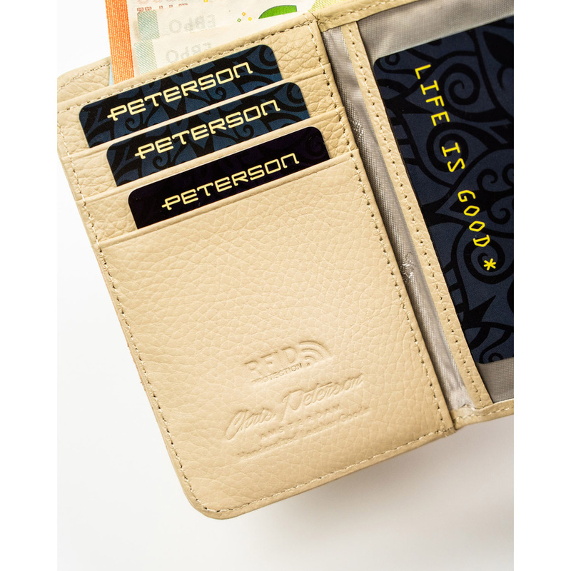 Skórzany damski portfel Peterson PTN PS115-MLF