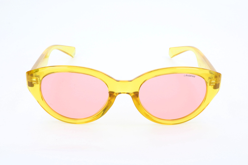 Okulary POLAROID PLD6051GS-40G. Okulary przeciwsłoneczne, Kolor żółty. Kobieta.