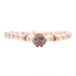 Biżuteria LANCASTER JLA-BR-OWL2WH. Bransoletka, Kolor różowy. Kobieta.