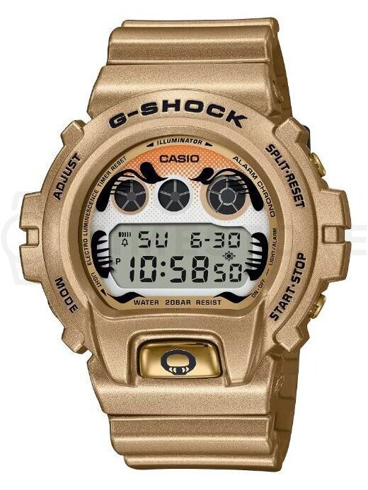 Zegarek CASIO DW-6900GDA-9. Kwarcowy, Kolor złoty. Mężczyzna.
