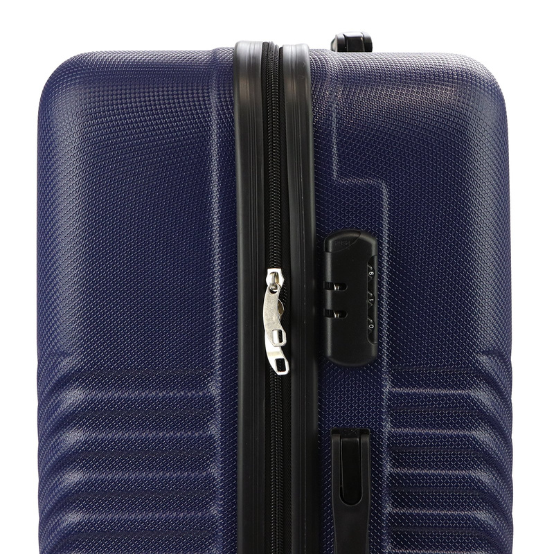 Pierre Cardin zestaw trzech walizek na kółkach ABS podróżne zamek na kod