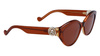 Okulary LIUJO LJ767SR-216. Okulary przeciwsłoneczne, Kolor brązowy. Kobieta.