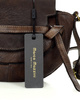 Marco Mazzini Torebka listonoszka skórzana saddle bag brąz caffe
