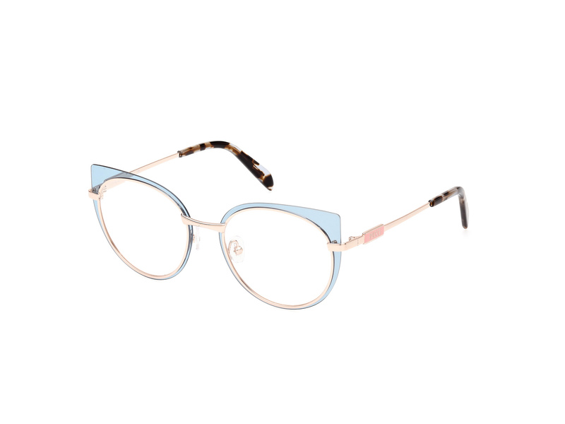 Okulary EMILIO PUCCI EP5220-51086. Okulary, Kolor niebieski. Kobieta.