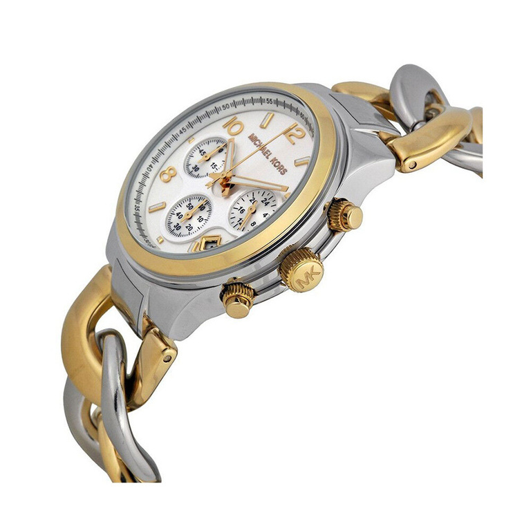 Zegarek MICHAEL KORS MK3199. Kwarcowy, Kolor biały. Kobieta.