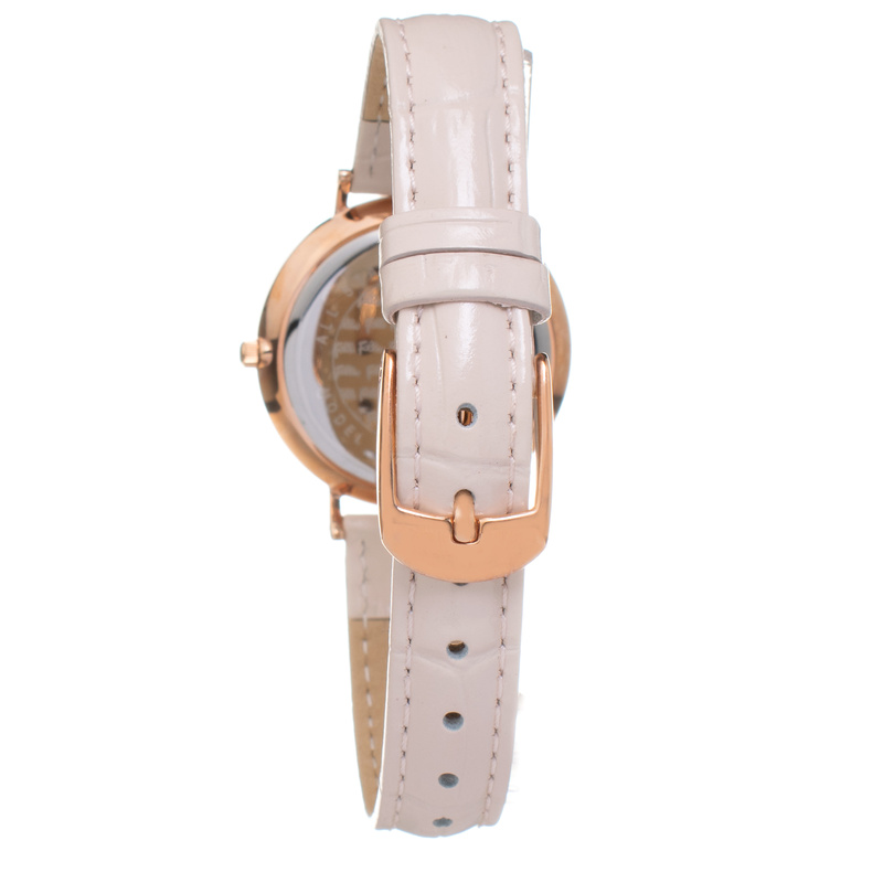 Zegarek FOLLI FOLLIE WF19R016SSGPI. Kwarcowy, Kolor beżowy. Kobieta.