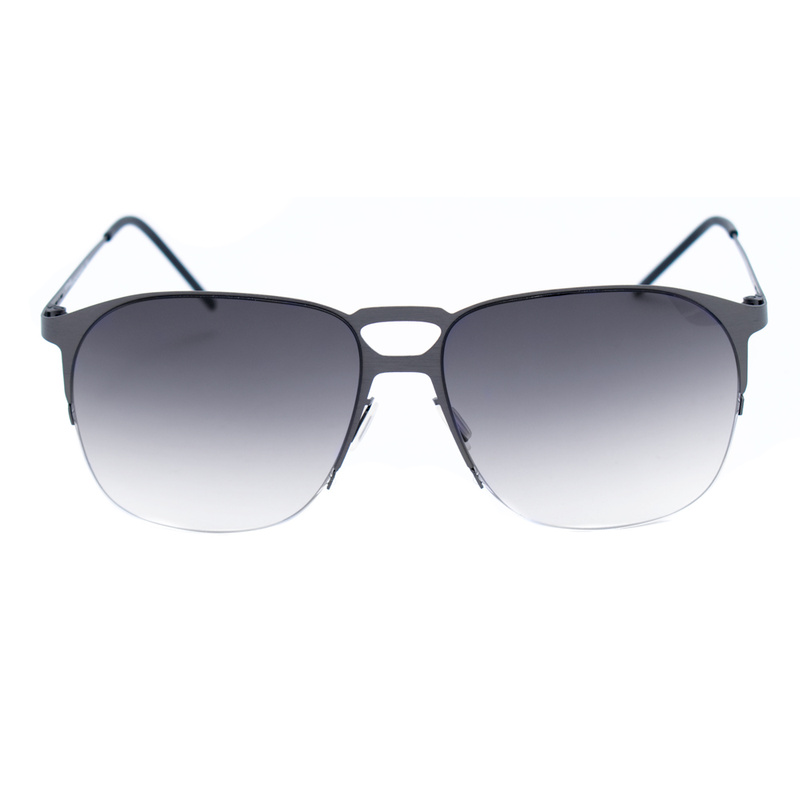 Okulary ITALIA INDEPENDENT 0211-078-000. Okulary przeciwsłoneczne, Kolor szary. Mężczyzna.