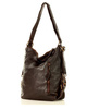 Torba skórzana dla wymagających z opcją plecak old school leather bag - MARCO MAZZINI ciemny brąz caffe