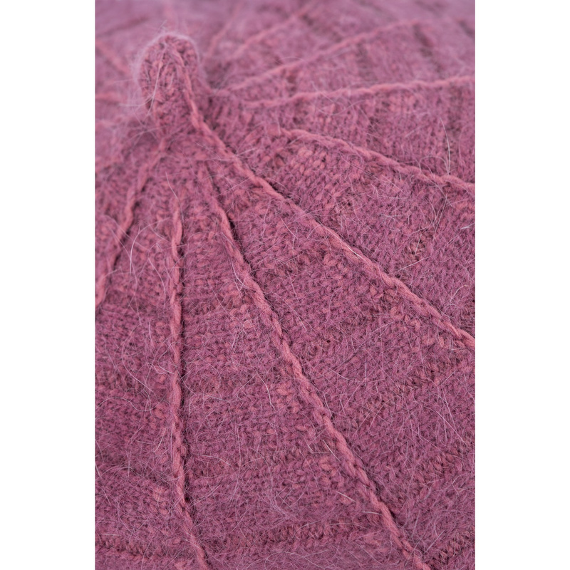 Beret Shaggy Plum