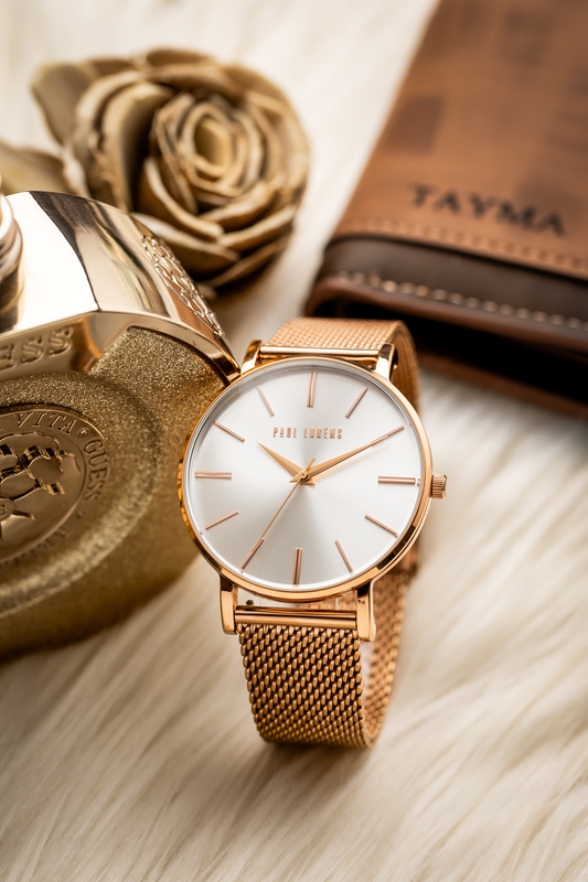 ZEGAREK DAMSKI PAUL LORENS - PL10401B-3D3 (zg505e) + BOX