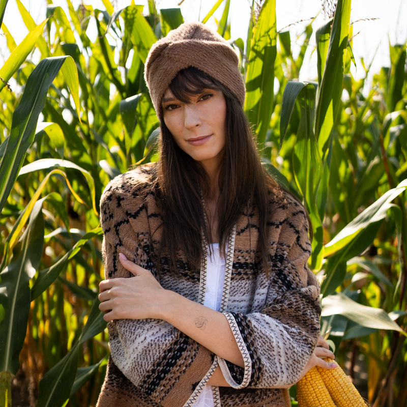 Opaska na druciku Stokrotna