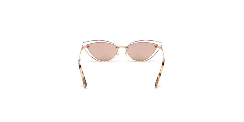 Okulary WEB EYEWEAR WE0283-26Z-56. Okulary przeciwsłoneczne, Kolor biały. Kobieta.