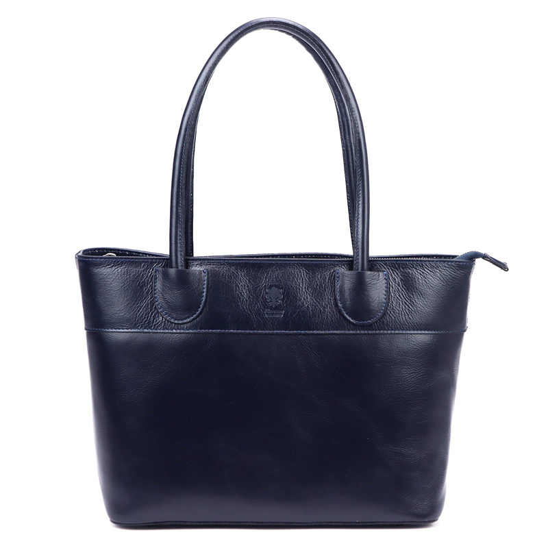 Skórzana duża elegancka damska shopperbag torebka na ramię Florence