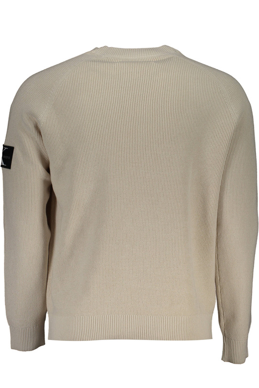 BEŻOWY SWETER MĘSKI CALVIN KLEIN