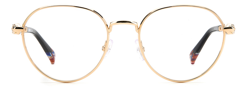 Okulary MISSONI MIS-0077-J5G. Okulary, Kolor złoty. Kobieta.