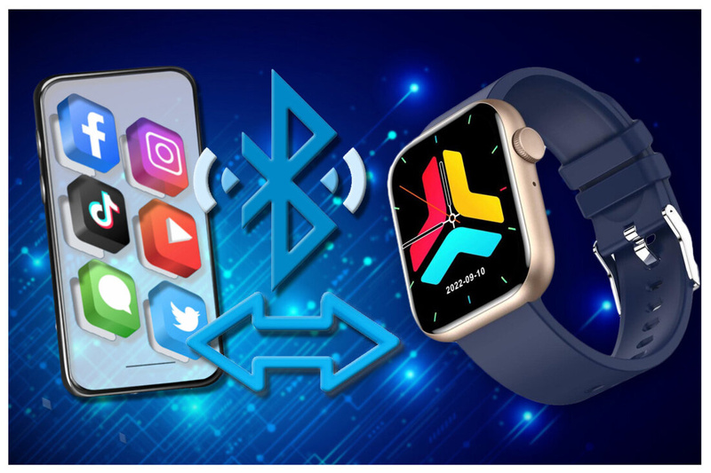 SMARTWATCH UNISEX GRAVITY GT3-4 - ROZMOWY BLUETOOTH, WŁASNE TARCZE (sg022d)