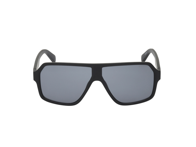 Okulary GUESS GF00047-6102A. Okulary przeciwsłoneczne, Kolor czarny. Mężczyzna.