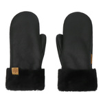 Ciepłe rękawiczki skórzane z jednym palcem owca