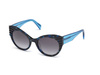 Okulary JUST CAVALLI JC789S-55B. Okulary przeciwsłoneczne, Kolor niebieski szary. Kobieta.