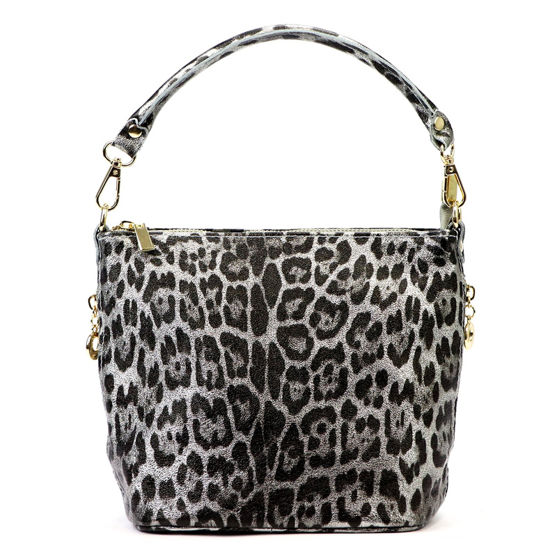 Patrizia damska torebka na ramię skóra naturalna torba z kieszenią