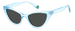 Okulary POLAROID PLD6174SMVUM9. Okulary przeciwsłoneczne, Kolor niebieski. Kobieta.