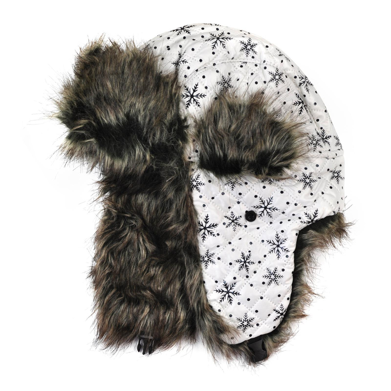 Czapka Angorowe Pasy