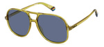 Okulary POLAROID PLD6217S40G. Okulary przeciwsłoneczne, Kolor żółty. Unisex.