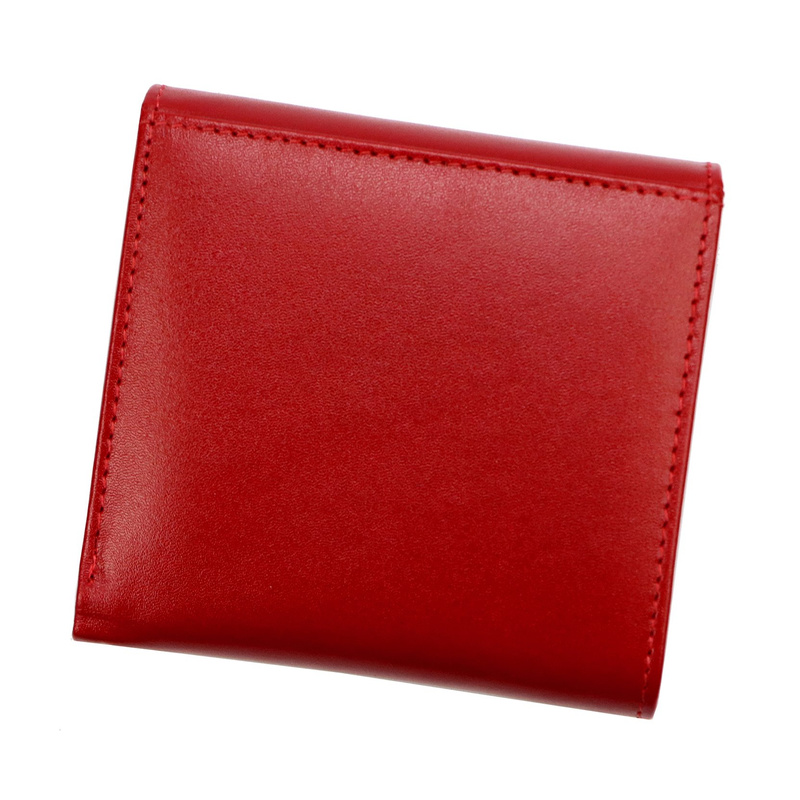 EL FORREST damski portfel skóra naturalna mała portmonetka zatrzask RFID