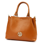 Skórzana zgrabna torebka na ramię do ręki Gregorio