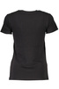 T-SHIRT DAMSKI Z KRÓTKIM RĘKAWEM KLASY CAVALLI CZARNA