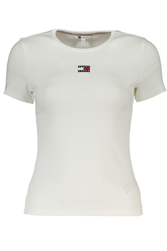 BIAŁY T-SHIRT DAMSKI Z KRÓTKIM RĘKAWEM TOMMY HILFIGER