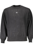 BLUZA CALVIN KLEIN BEZ ZAMKA CZARNA MĘSKA