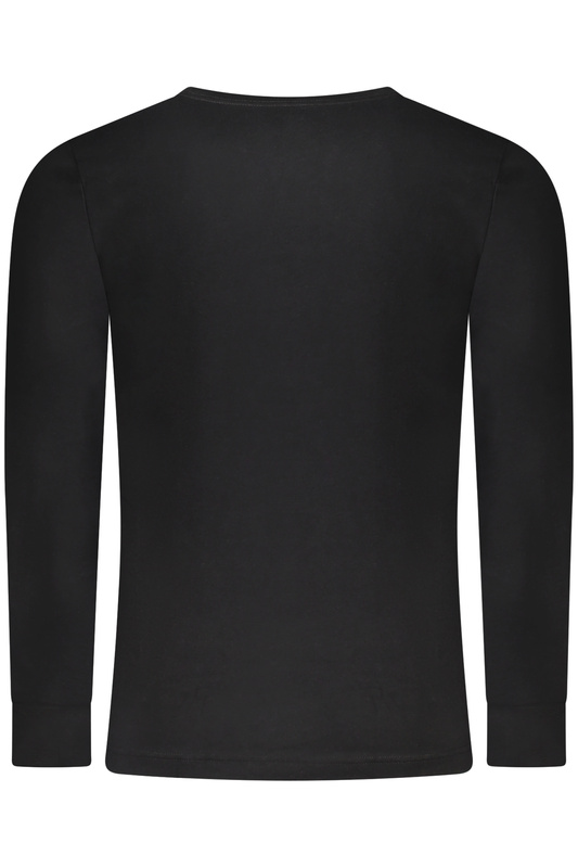 CZARNA KOSZULKA Z DŁUGIM RĘKAWEM CONVERSE DLA DZIECI