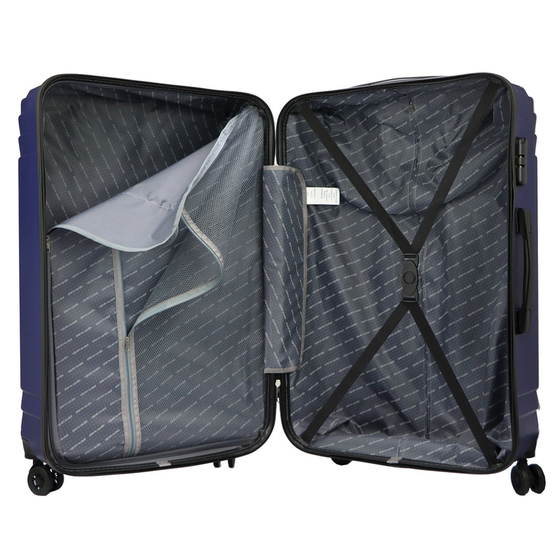 Mocna walizka damska z ABSu Pierre Cardin ISTANBUL MED10 x3 Z