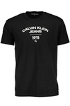 CALVIN KLEIN CZARNY T-SHIRT MĘSKI Z KRÓTKIM RĘKAWEM