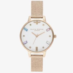 Zegarek OLIVIA BURTON OB16RB15. Kwarcowy, Kolor biały. Kobieta.
