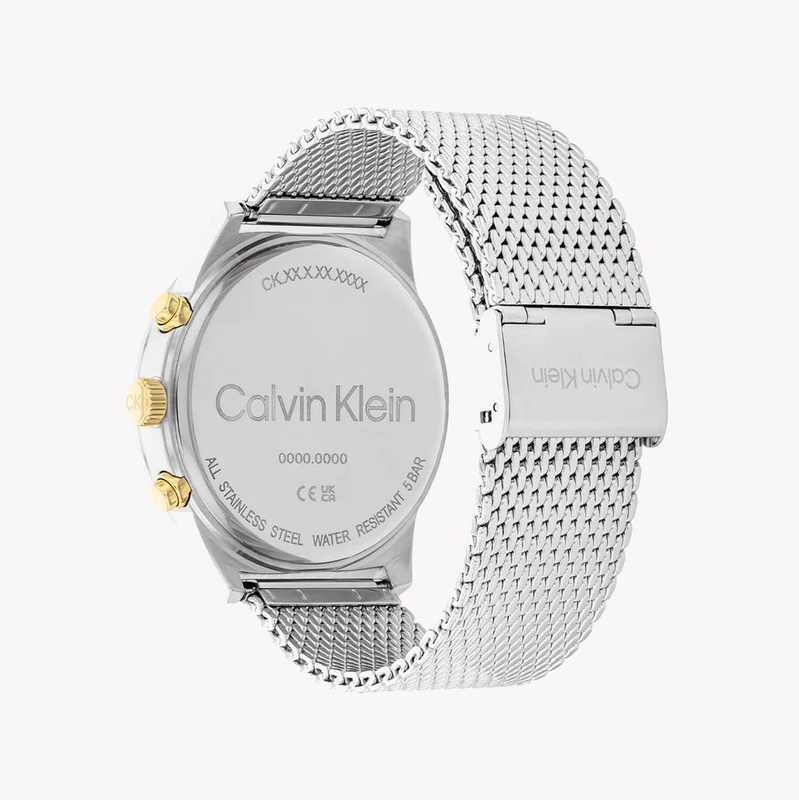 Zegarek CALVIN KLEIN 25200296. Kwarcowy, Kolor czarny. Mężczyzna.