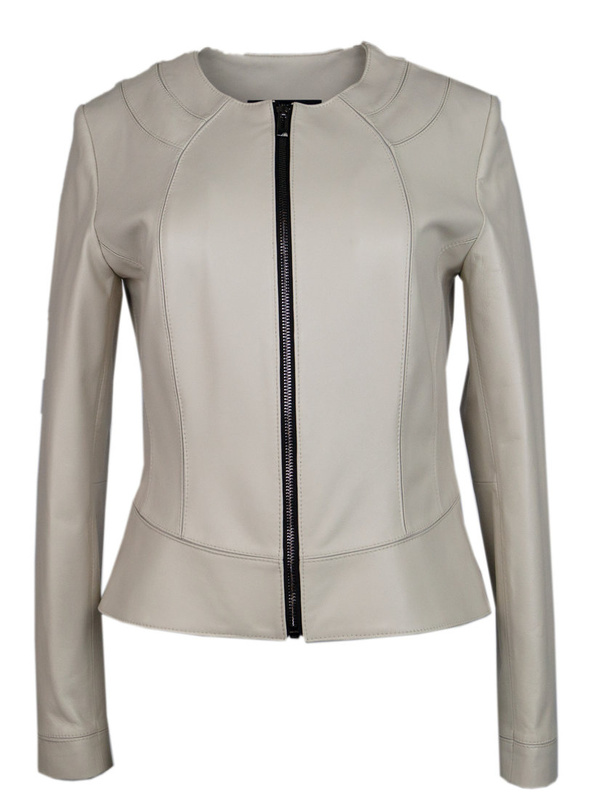 Bukowski Kurtka skórzana Adele damska suwak casual stylowa