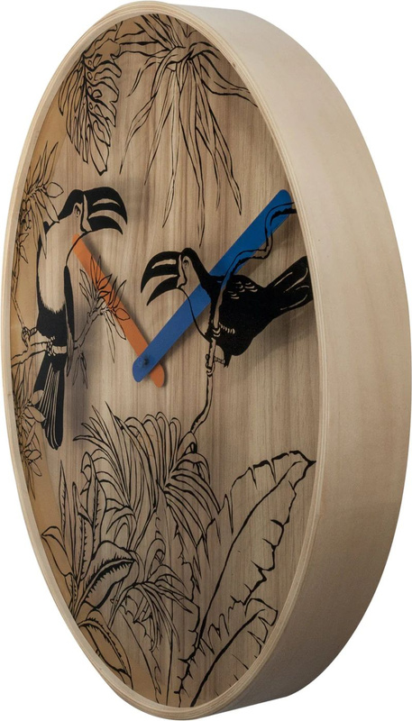 Zegarek NEXTIME 3230. WALL WATCH, Kolor brązowy. Unisex.